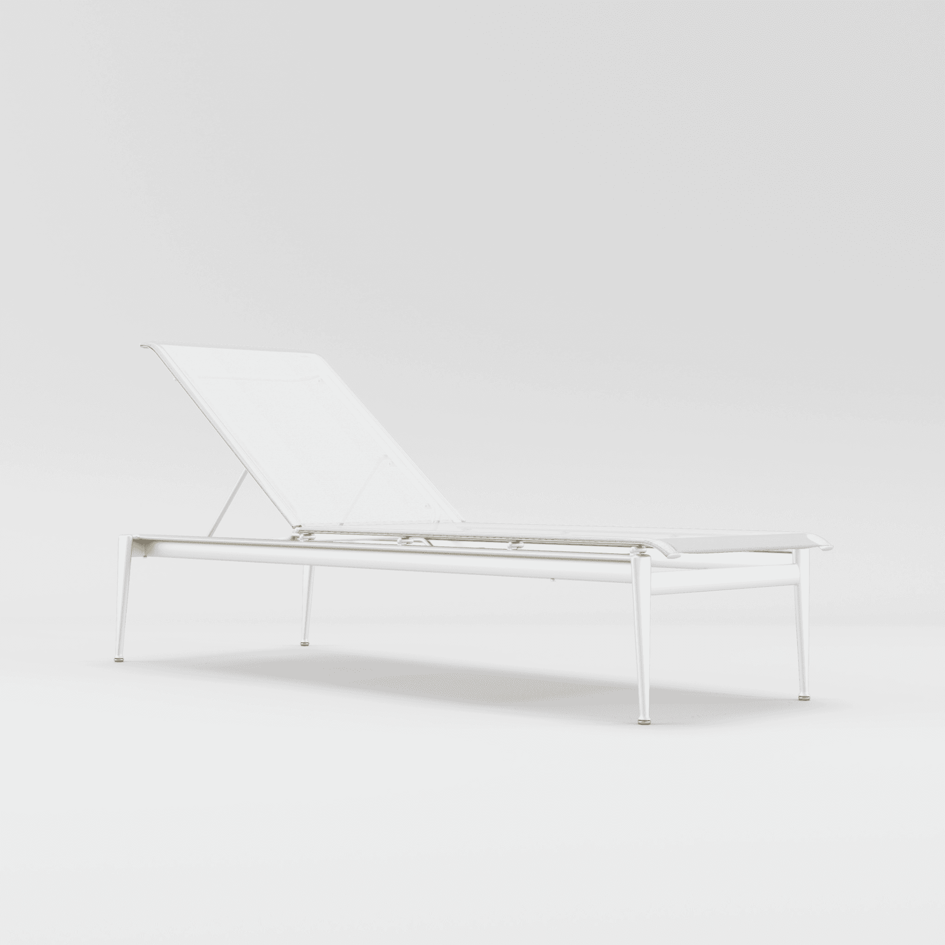 Flight Sling Armless Stacking Chaise Lounge by Brown Jordan