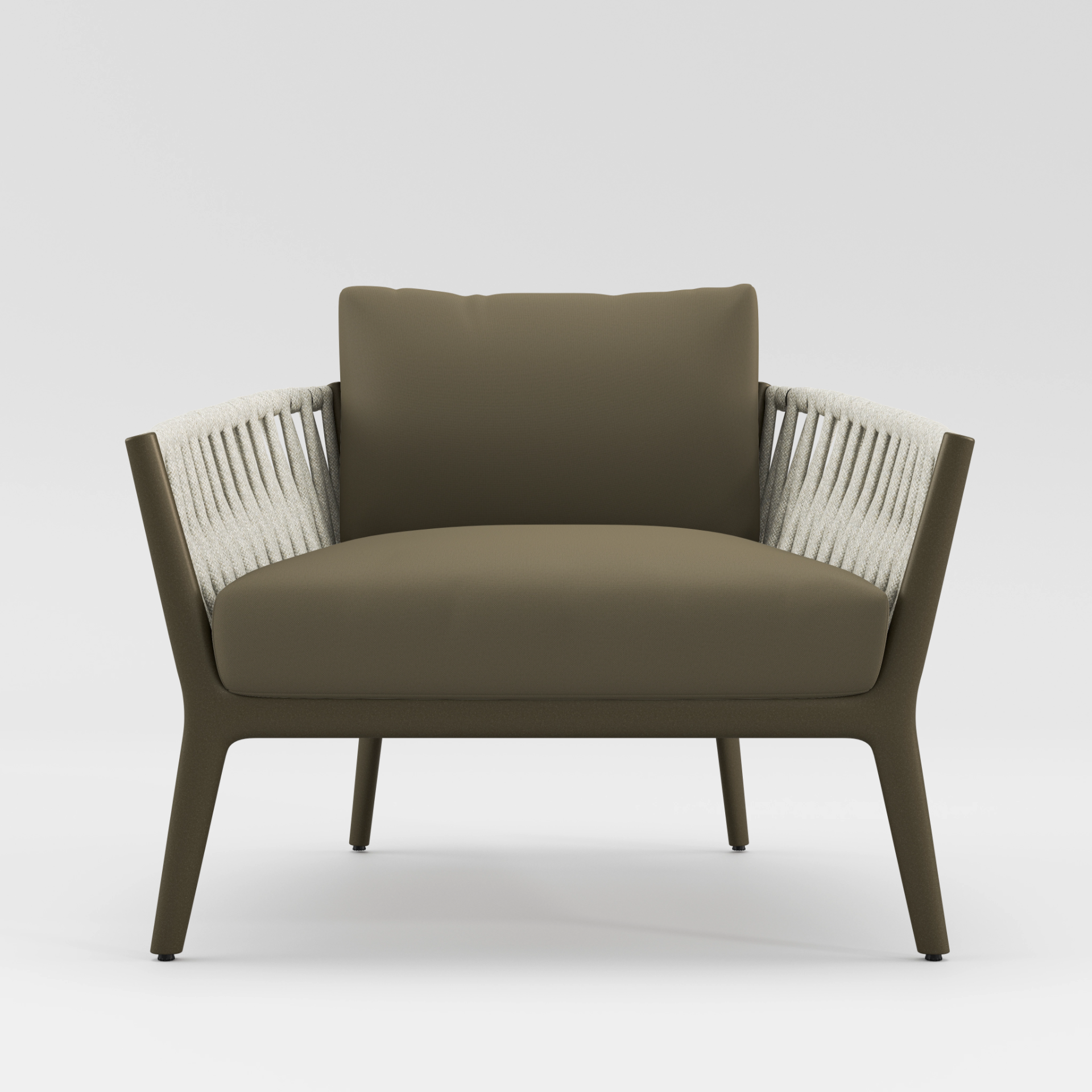 H Lounge Chair by Brown Jordan