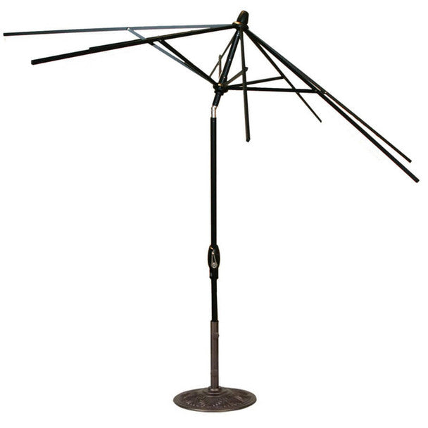 11 ft patio umbrella frame only 11ft Cantilever Hanging 8 Rib Replacement Canopy Red (Canopy Only) Set Canopy Cantilever umbrellas JOYESERY 11 ft. Aluminum Cantilever