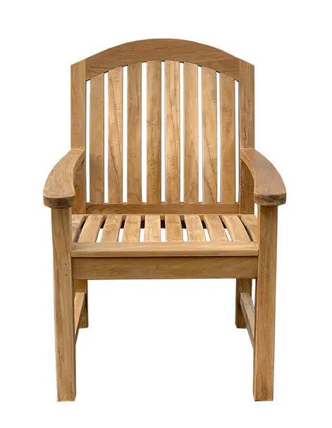 Glaser Teak Arm Chair - Thumbnail 3