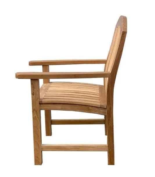 Glaser Teak Arm Chair - Thumbnail 2