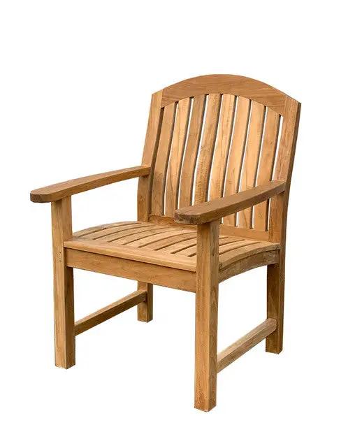 Glaser Teak Arm Chair - Thumbnail 4