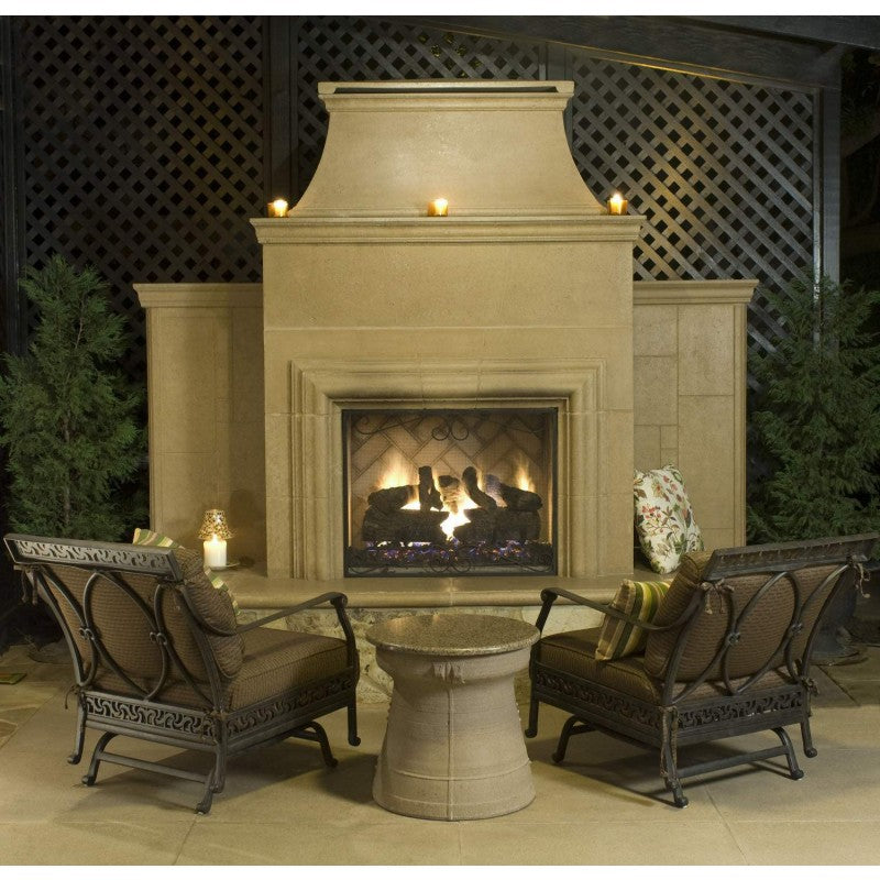 Grand Cordova Outdoor Gas Fireplace by American Fyre Designs