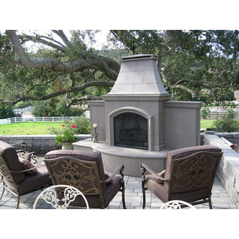 Grand Phoenix Outdoor Gas Fireplace by American Fyre Designs