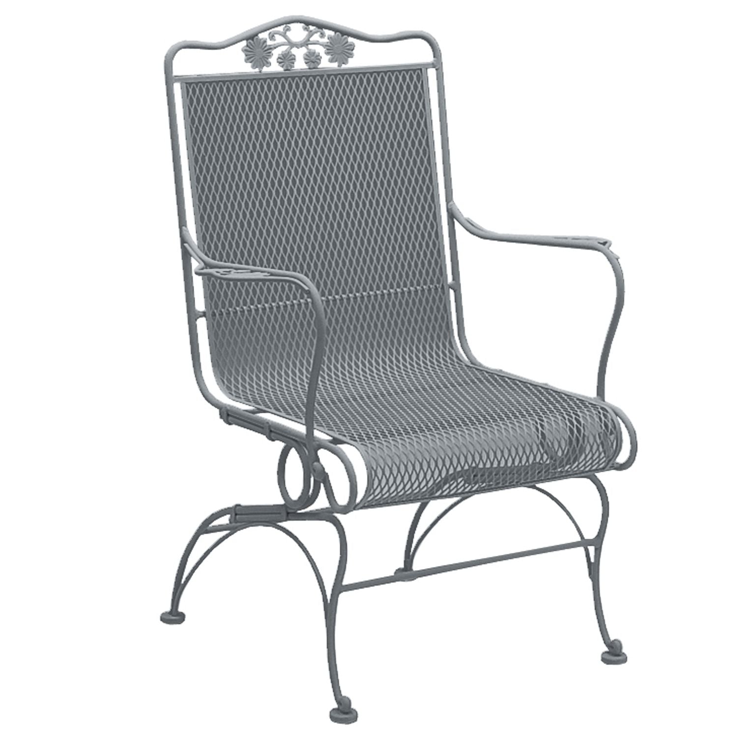 Briarwood High-Back Coil Spring Chair By Woodard