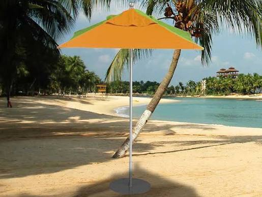 Portofino II Square 6' Manual Lift Umbrella by Tropitone