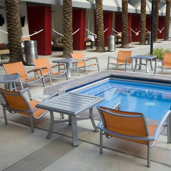 South Beach Relaxed Sling Spa Chair By Tropitone