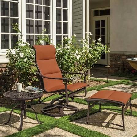 Lakeside Ottoman Replacement Padded Sling by Tropitone