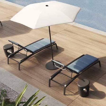 Laguna Beach Padded Sling Chaise Lounge by Tropitone