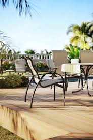 Geneva Sling Dining Chair by Tropitone