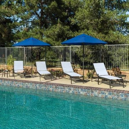 KOR Relaxed Sling Armless Chaise Lounge by Tropitone