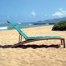 South Beach Padded Sling Chaise Lounge By Tropitone