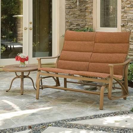 Corsica Padded Sling Double Glider by Tropitone