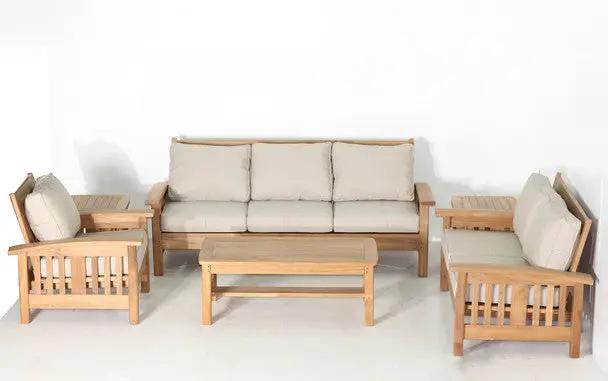 Mission Teak Love Seat By Classic Teak