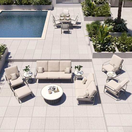 Kali 42" Round Coffee Table - Thumbnail 3