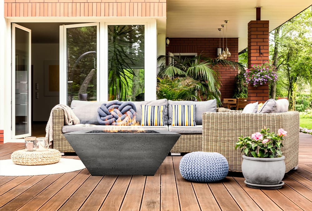 Prism Hardscapes Lombard Gas Fire Table - Thumbnail 2