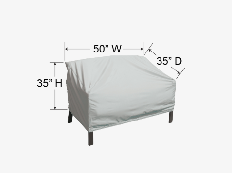 Loveseat Protective Cover By Treasure Garden 