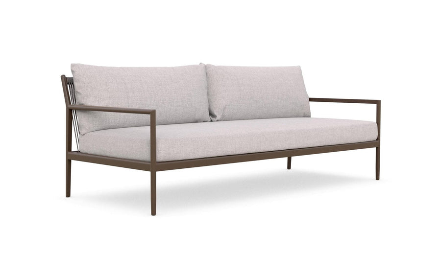 Madeira 3 Seat Sofa - Bronze by Azurro Living