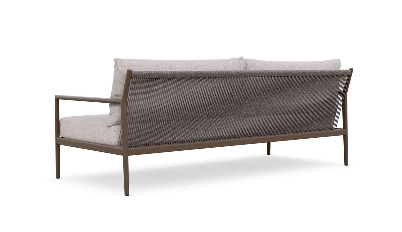 Madeira 3 Seat Sofa - Bronze by Azurro Living