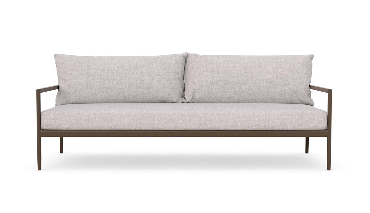 Madeira 3 Seat Sofa - Bronze by Azurro Living