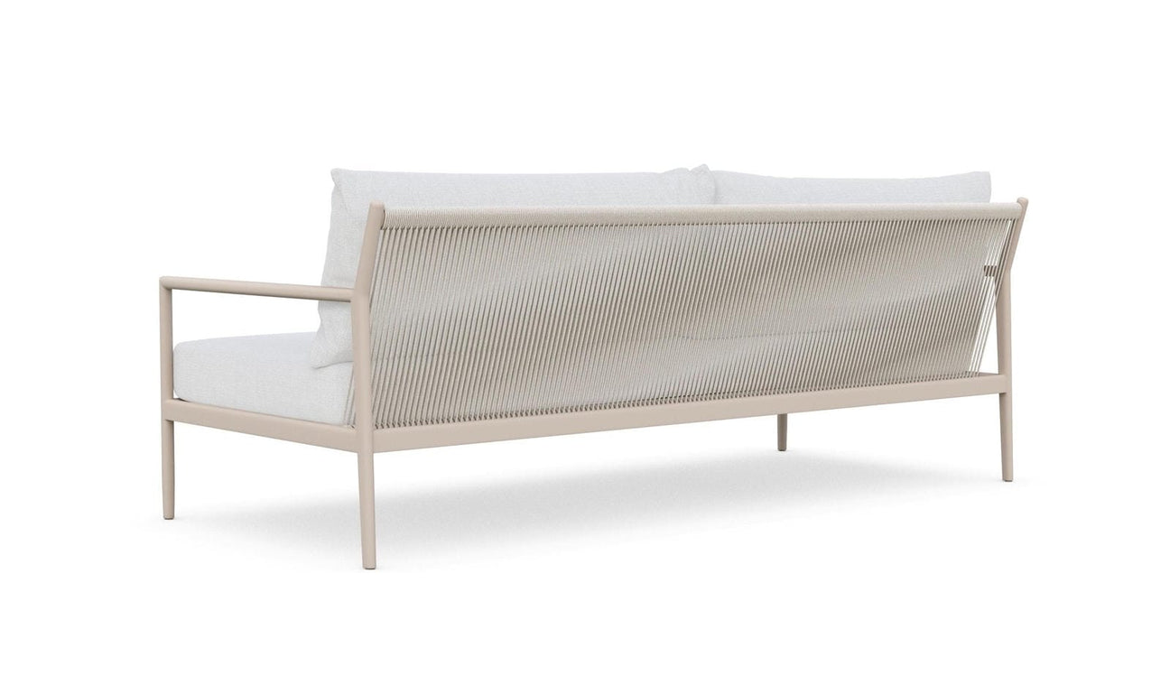 Madeira 3 Seat Sofa - Ivory by Azurro Living