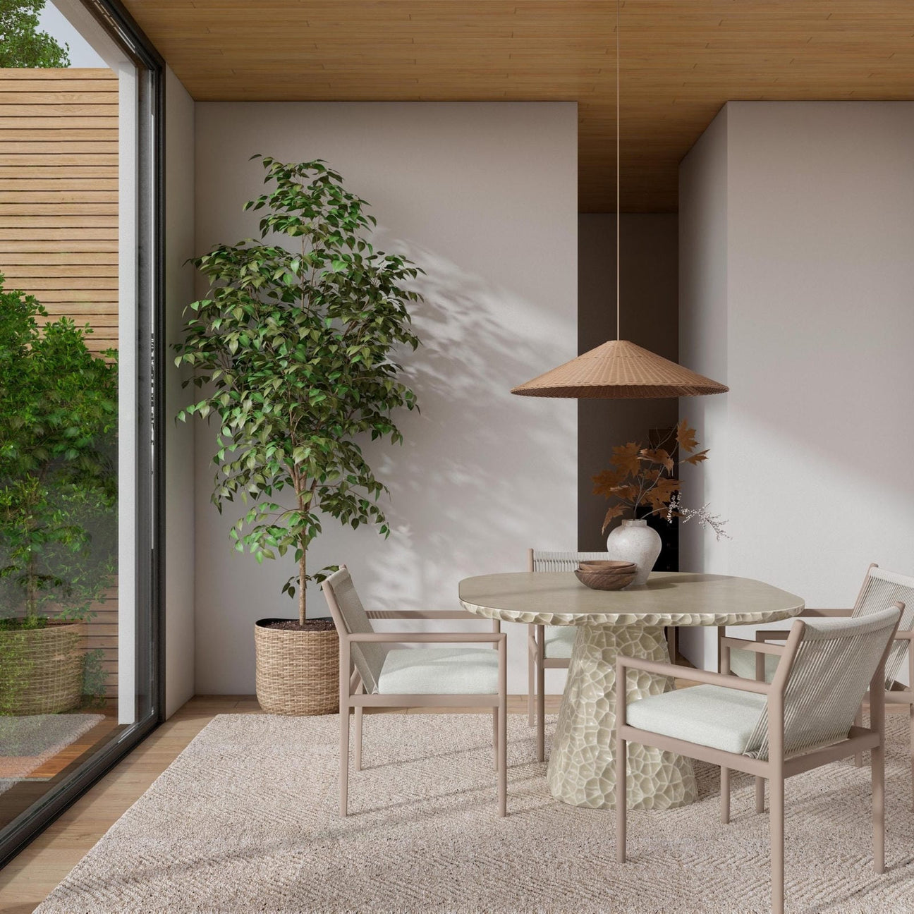 Madeira Dining Chair - Ivory by Azurro Living