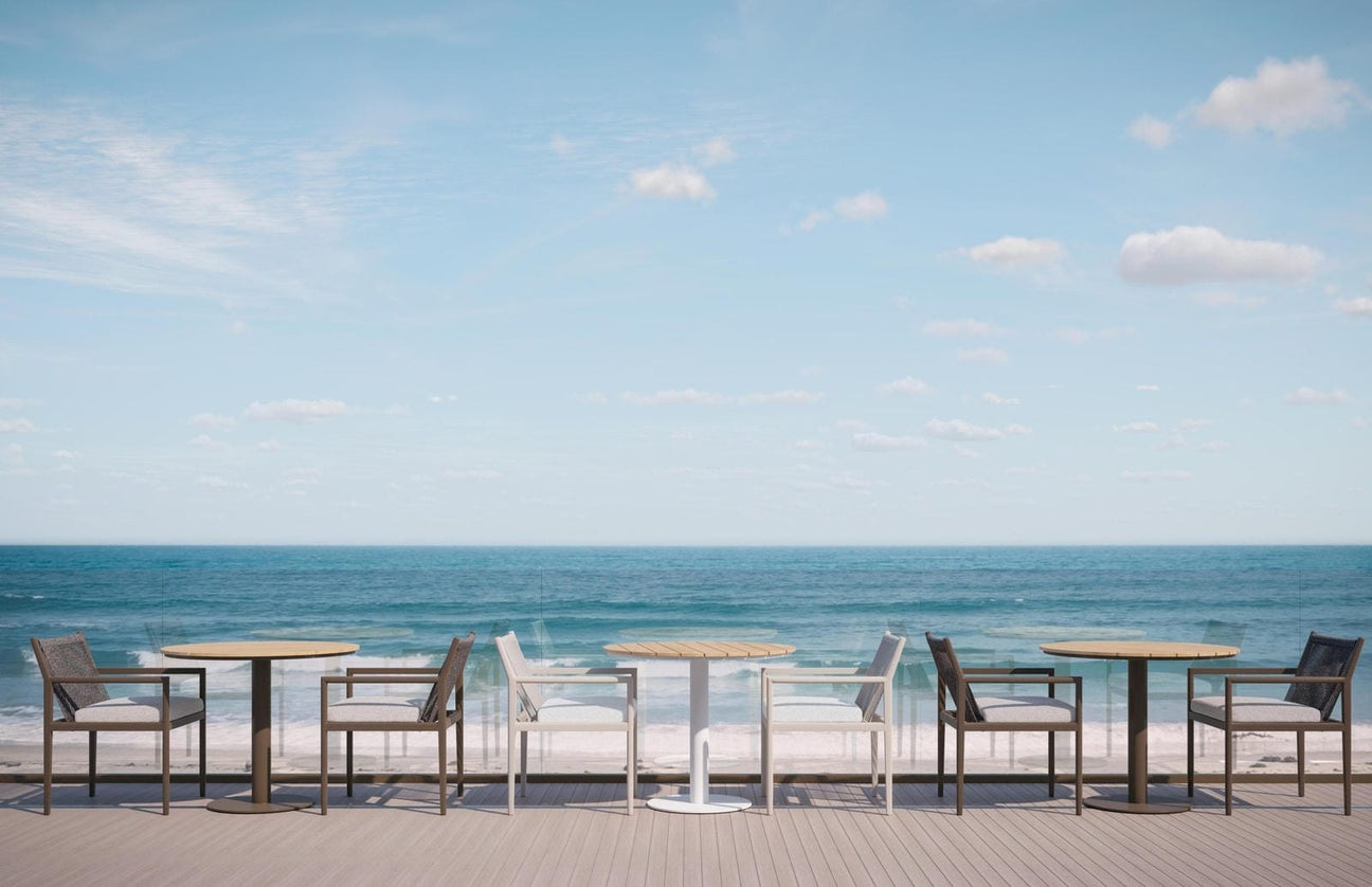 Madeira Dining Chair - Ivory by Azurro Living