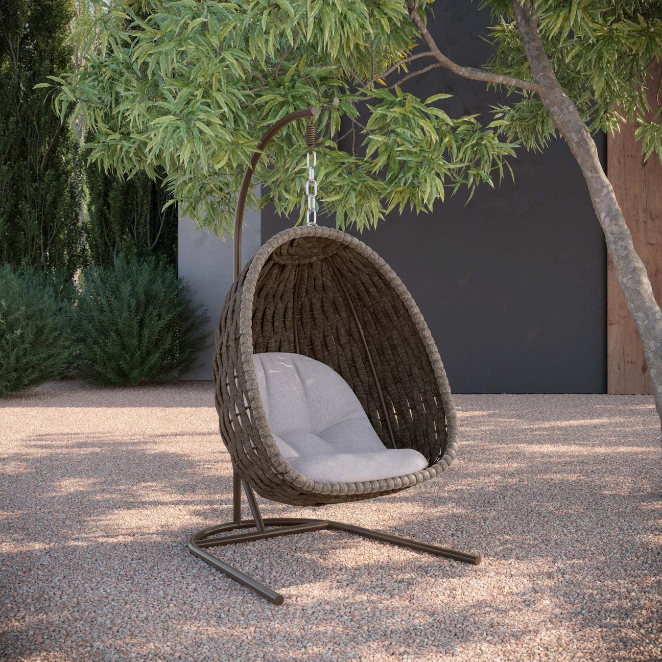 Maui Hanging Chair - Bronze by Azurro Living