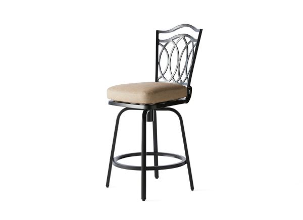 Mallin Traditional Swivel Counter Stool - Thumbnail 4