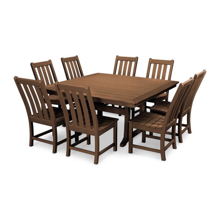 Vineyard 9-Piece Dining Set teak