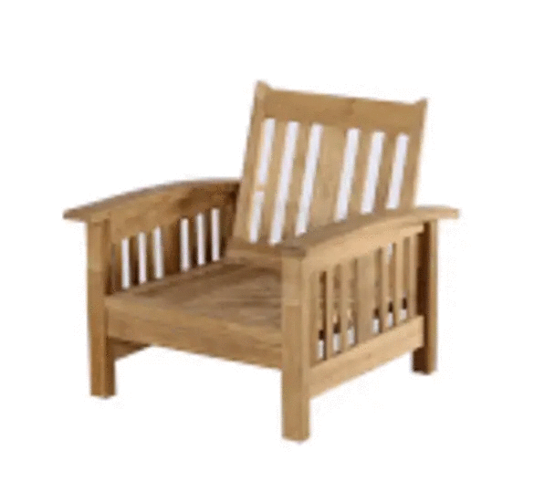 Mission Teak Club Chair