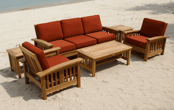 Mission Teak Sofa By Classic Teak