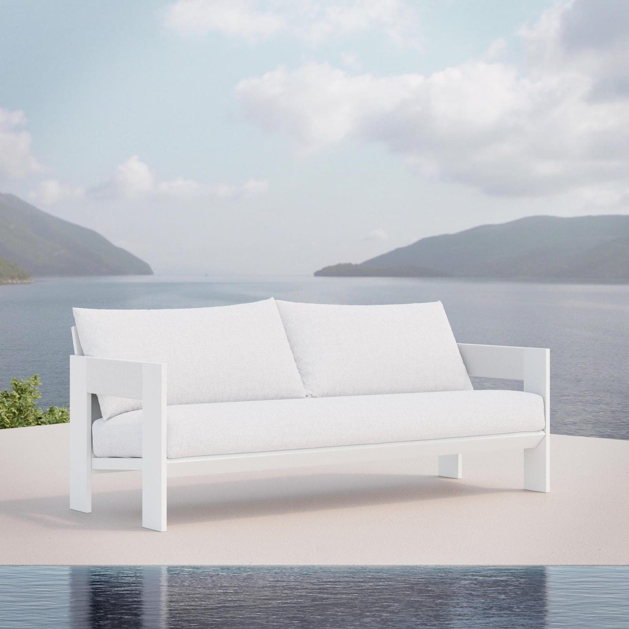 Mykonos 3 Seat Sofa by Azurro Living