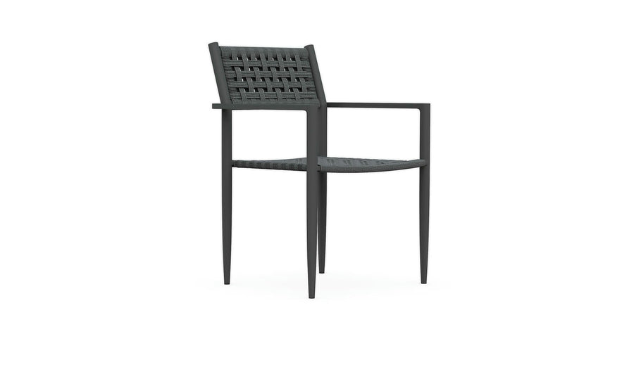 Naples Dining Chair (QTY 2) - Lava Gray by Azurro Living