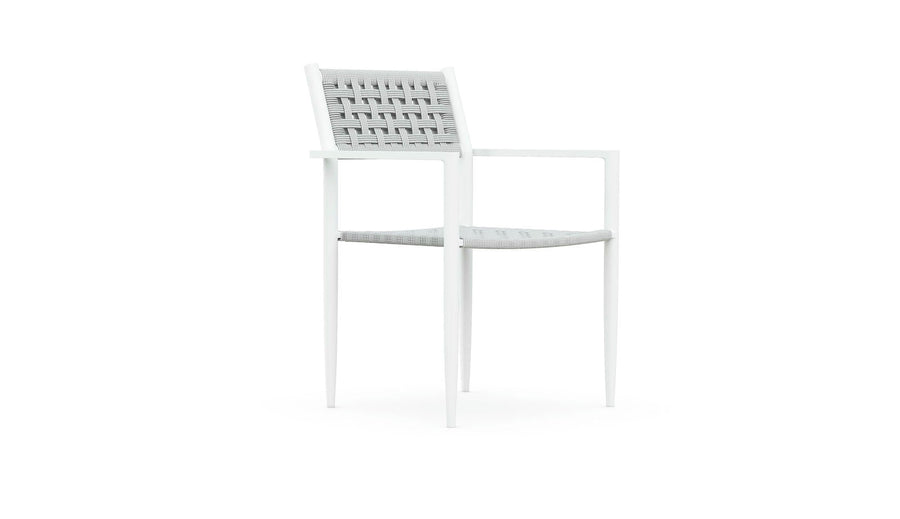 Naples Dining Chair (QTY 2) - White by Azurro Living
