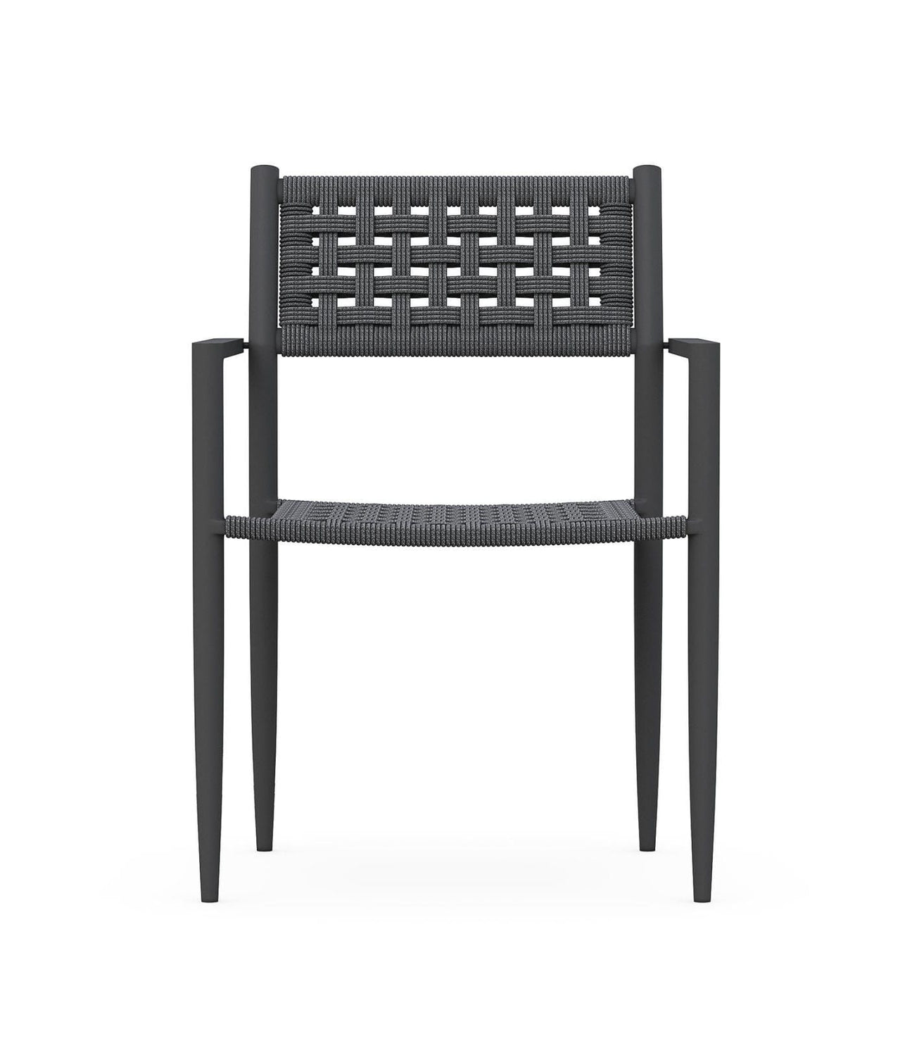 Naples Dining Chair (QTY 4) - Lava Gray by Azurro Living