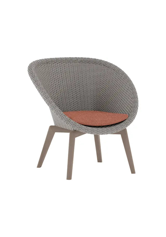 Nico Lounge Chair with Seat Cushion by Tropitone