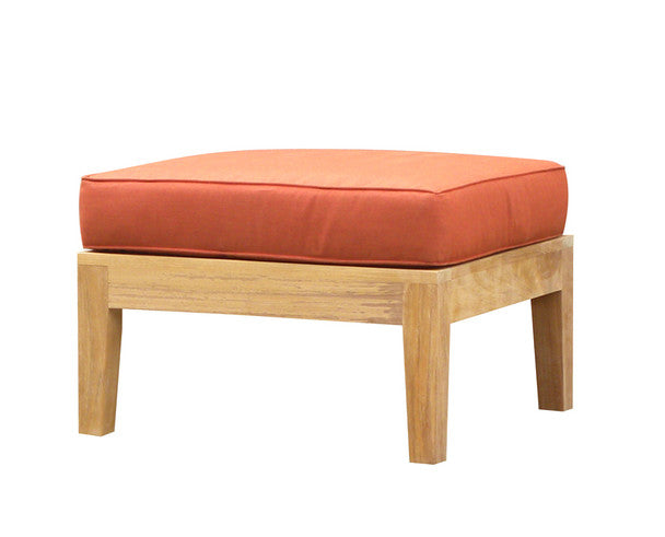 Classic Teak Ottoman - Thumbnail 2
