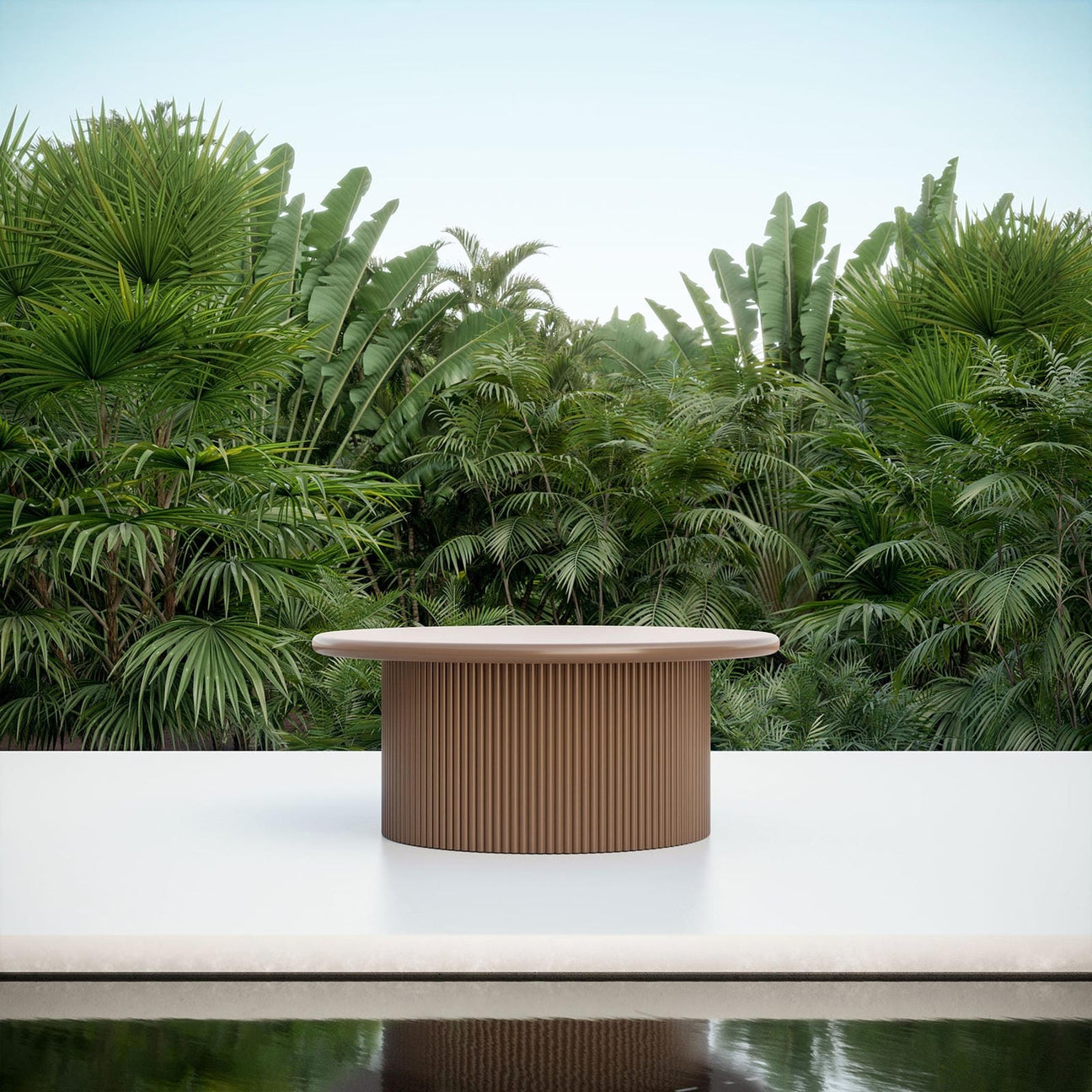 Palma 40" Coffee Table - Bronze by Azurro Living