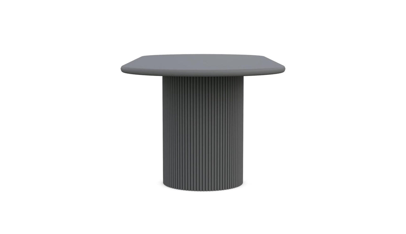 Palma 96" Dining Table - Charcoal by Azurro Living