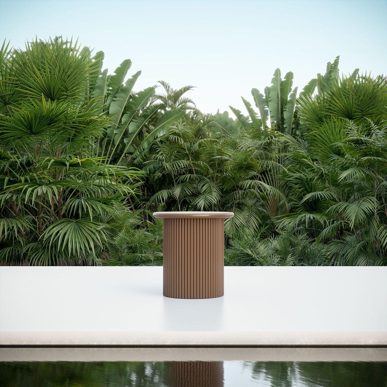 Palma Side Table - Bronze by Azurro Living