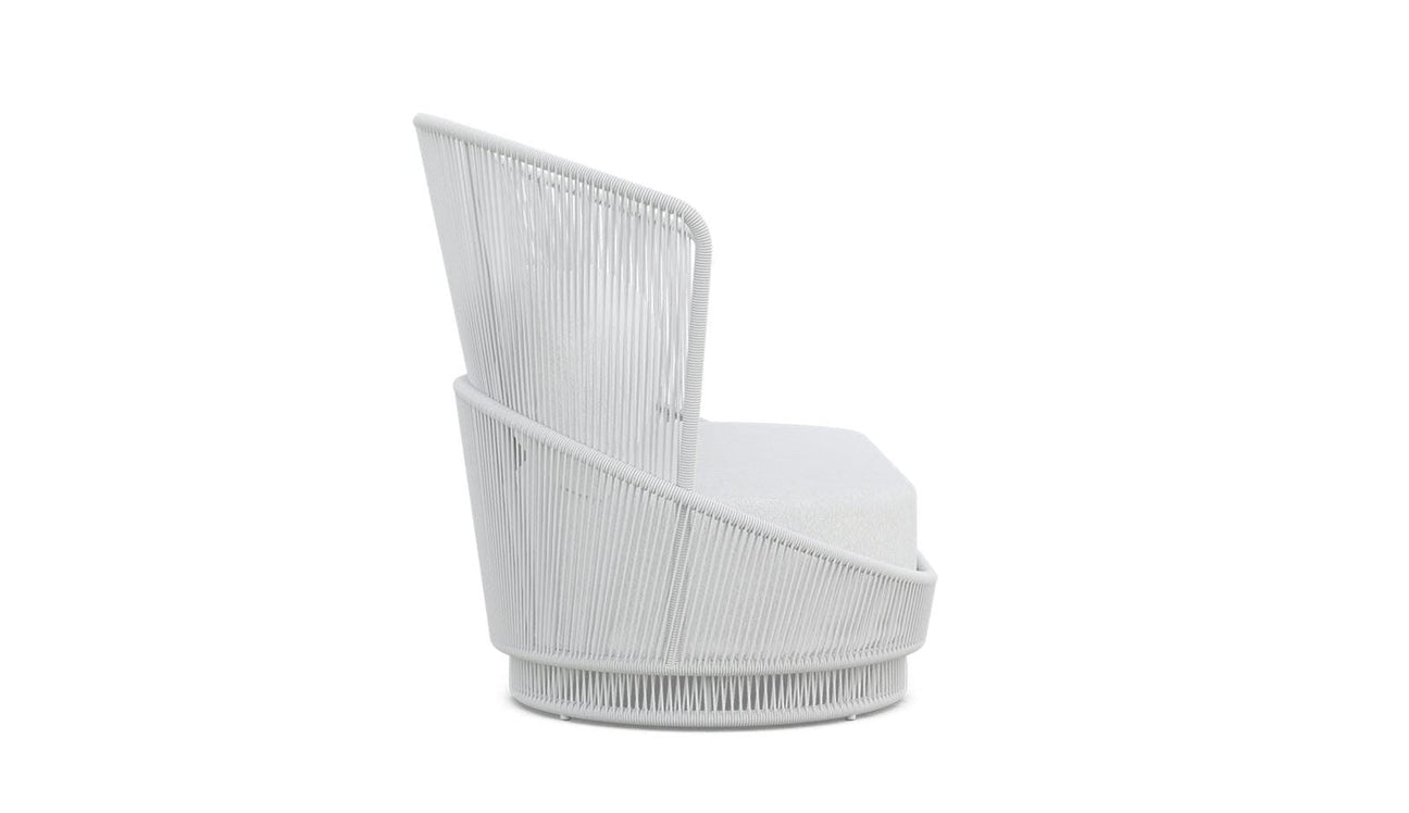 Palma 3 Seat Sofa - White Mist by Azurro Living