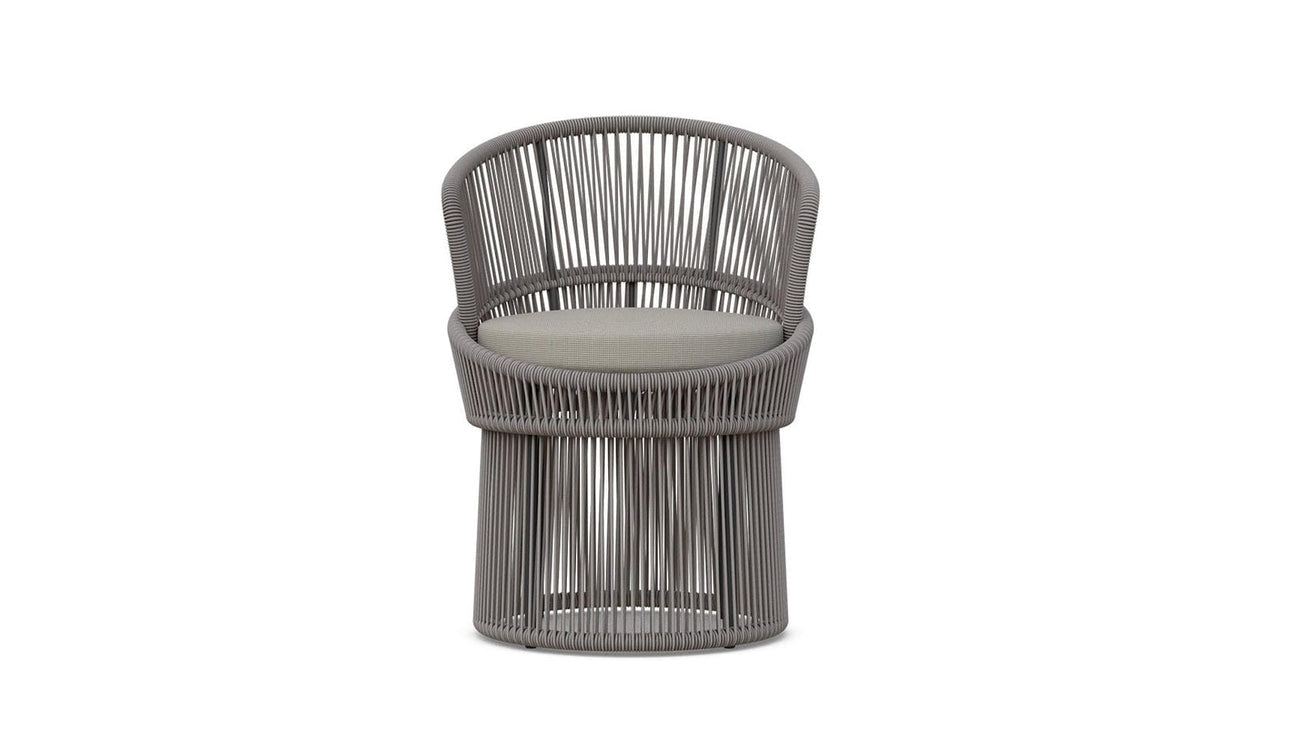 Palma Swivel Dining Chair - Mocha by Azurro Living
