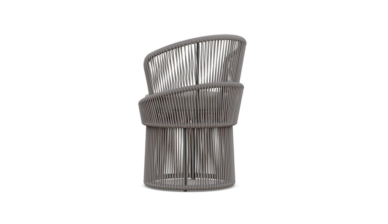 Palma Swivel Dining Chair - Mocha by Azurro Living