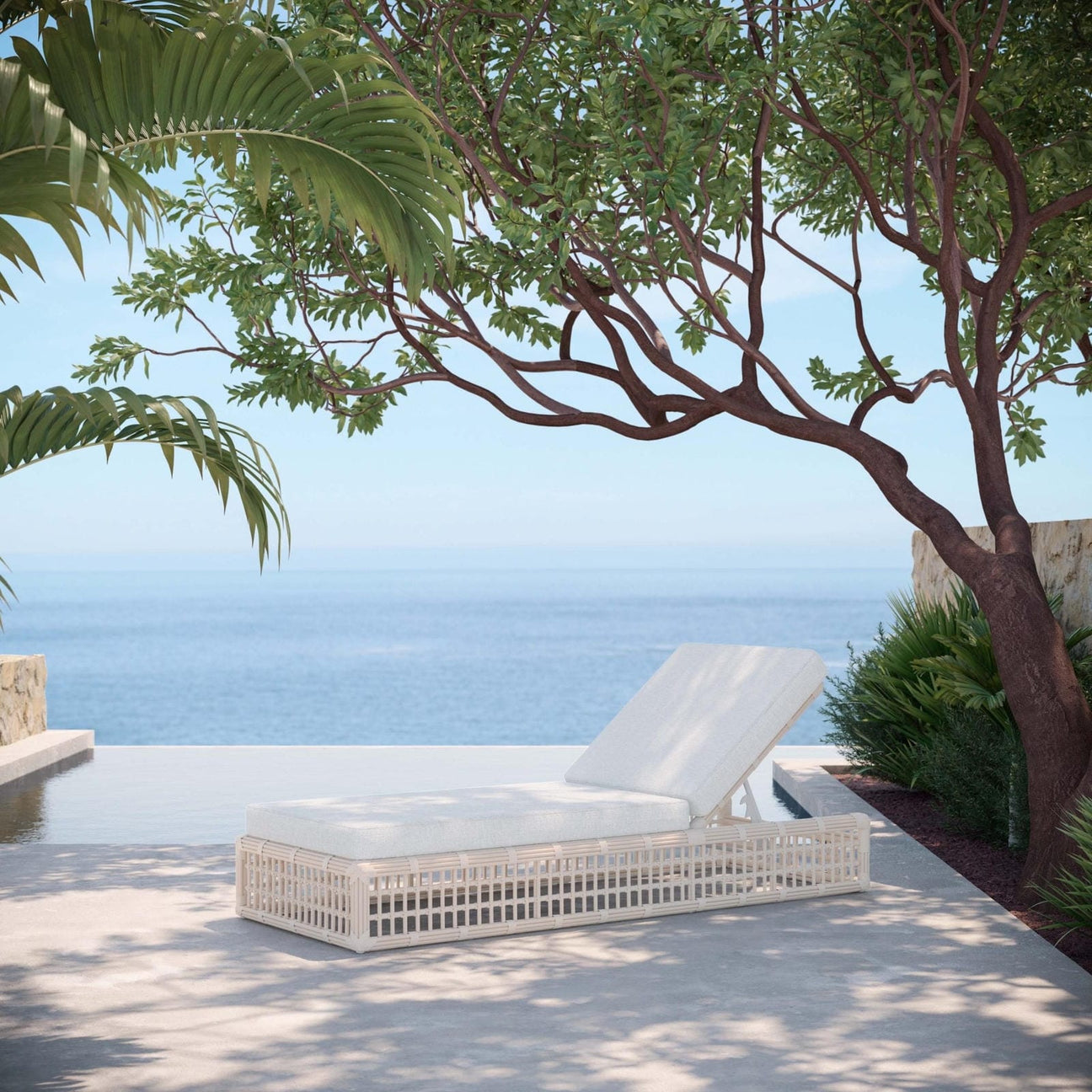 Paloma Chaise Lounge Chair by Azurro Living
