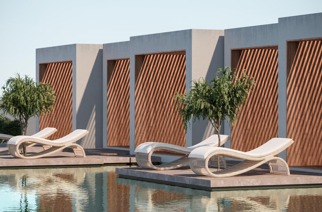 Paloma Chaise Lounge by Azurro Living