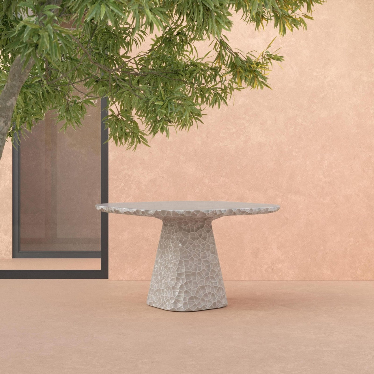 Panama 48" Dining Table - Oat by Azurro Living