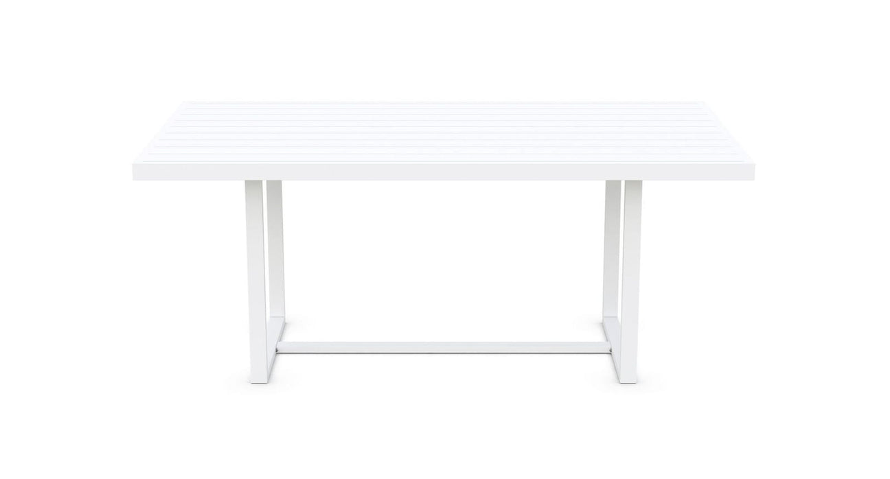 Pavia 71" Dining Table - White by Azurro Living