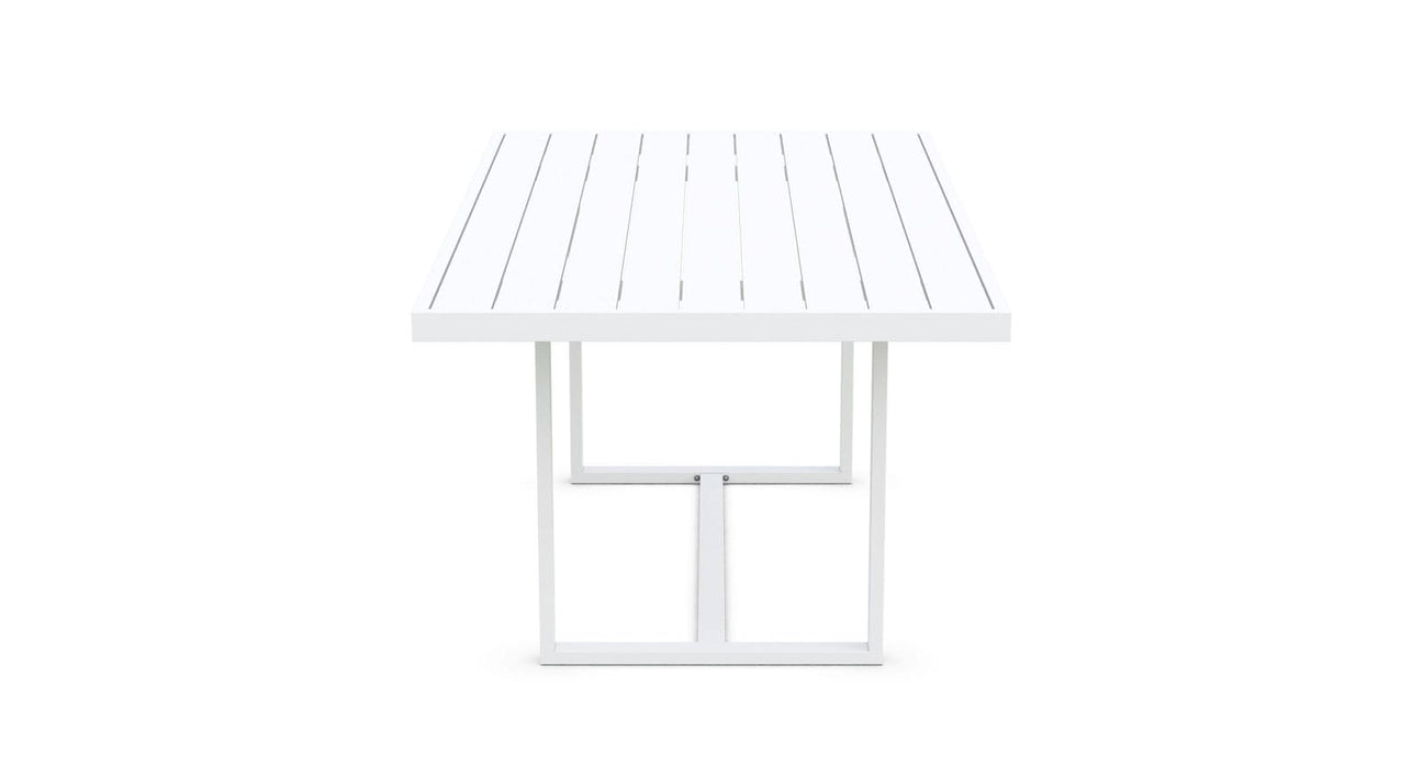 Pavia 71" Dining Table - White by Azurro Living