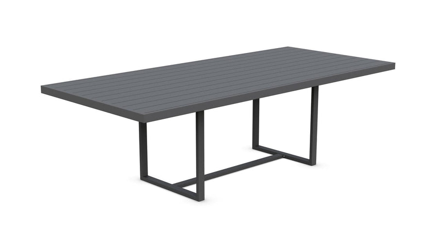 Pavia 96" Dining Table - Charcoal by Azurro Living
